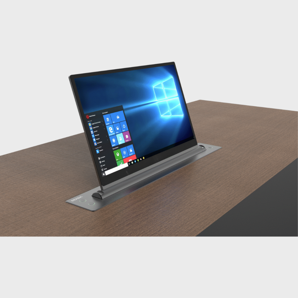 retractable monitors